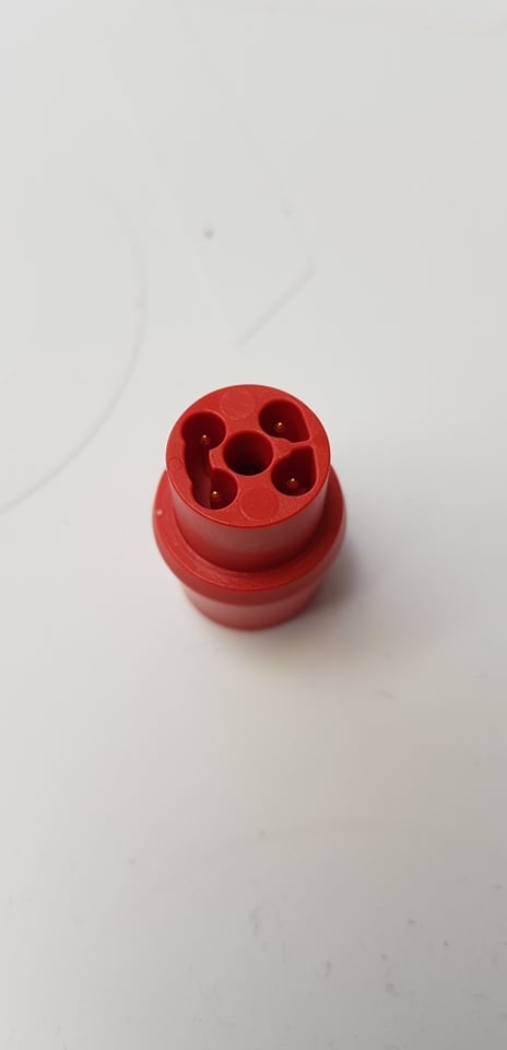 EMS NoPain rødt adapter for Kavo Piezoled slange. NETTOPRIS! - Bilde 3